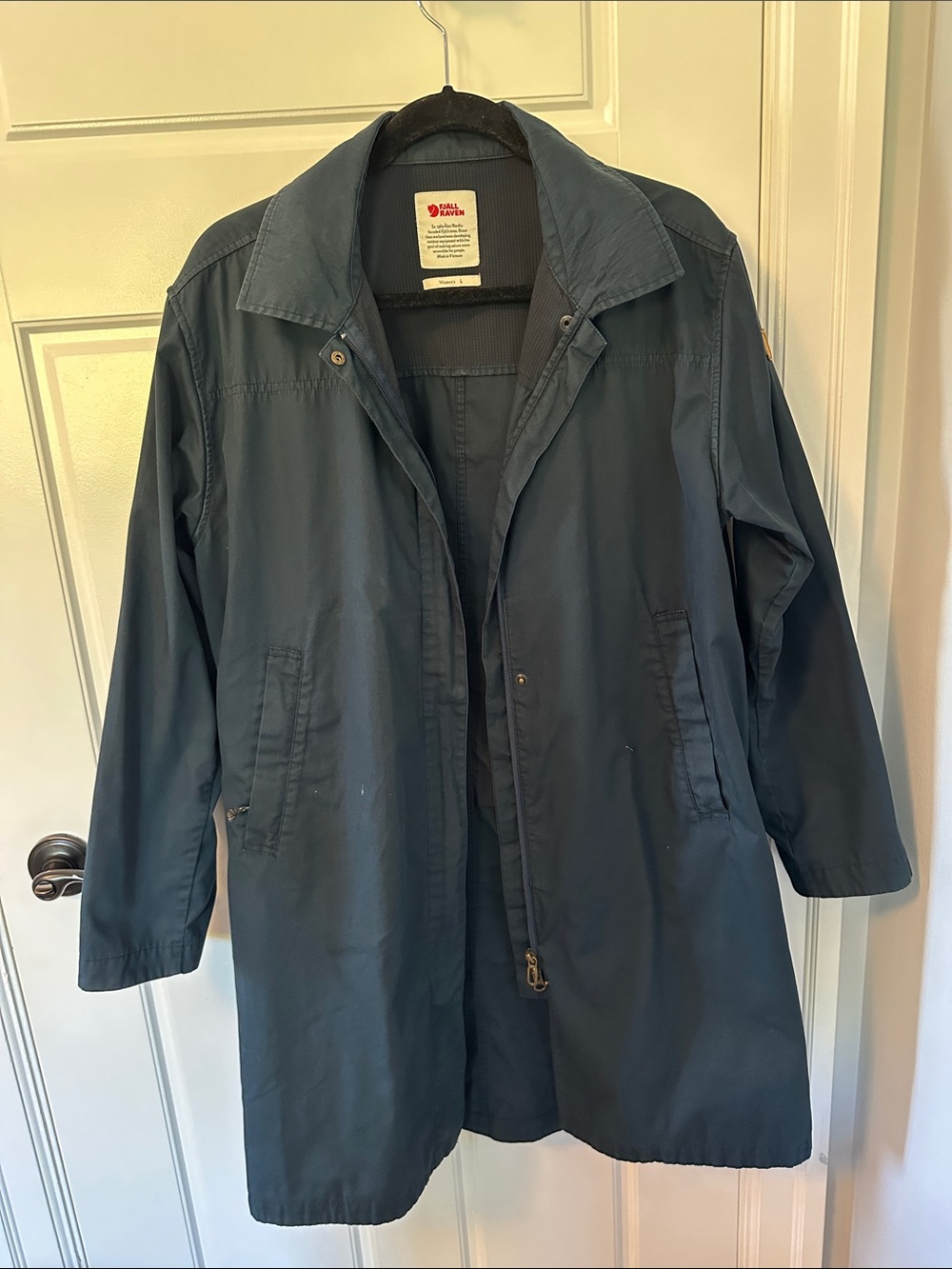 Fjallraven Women’s Navy Trench Coat